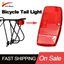 Bike Luggage Rack Light 30-40 Feet Light Range Waterproof Bicycle Rear Seat Reflective Taillight Safety for Night Ridding