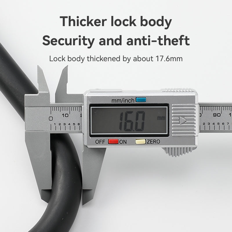 Scooter/Bike U-Lock with Cable