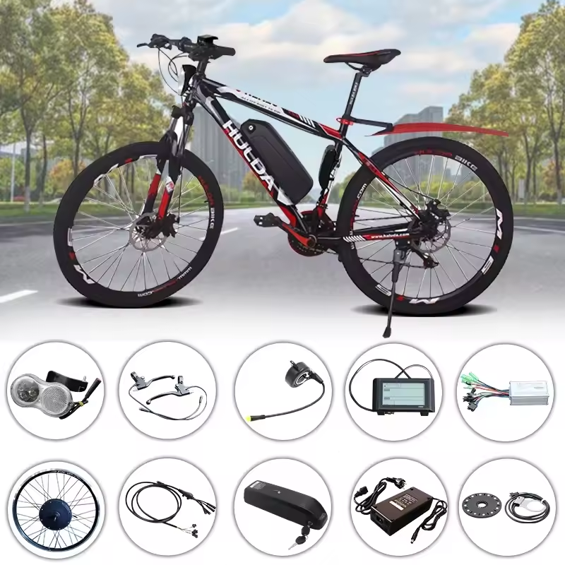 500W 1500W Rear Motor Ebike Kit Hailong Lithium Battery 48V 24ah 26" 24“ 700C 20" Wheel Electric Bike Conversion Kits