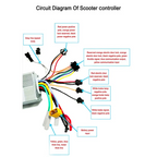 AJOOSOS Electric Scooter Controller