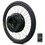 iMortor 3 Complete Electric Bike Conversion Kit with Battery, 350W Motor Power, 26" Front Motor Wheel with Tire, Ebike Kit, 25 mph Speed, 32 Miles Long Range, LCD Connection Version