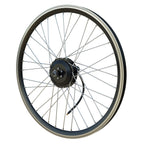 36V Brushless Geared Hub Motor Wheel 250W-500W Front Rear Electric Bike Conversion Kit | 20 24 26 27.5 700C 29 Inch