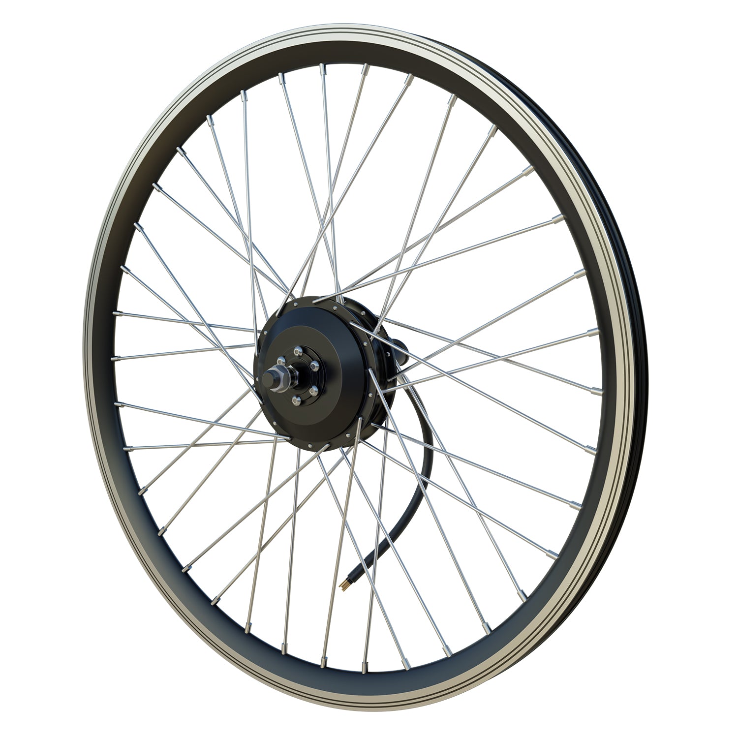 36V Brushless Geared Hub Motor Wheel 250W-500W Front Rear Electric Bike Conversion Kit | 20 24 26 27.5 700C 29 Inch