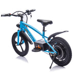 24V Electric Balance Bike For Kids 5-12, 300W Motor Motor, up to 12.5 mph, 16in Wheels, Power Display, Adjustable Seat Height, Hand-Operated Brakes, Ride On Electric Dirt Bike