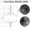250W-2000W Ebike Hub Motor 36V 48V Brushless Gear Motor Front Rear Wheel Drive Powerful Engine Electric Bicycle Parts