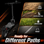 AJOOSOS X750 Electric Scooter Adults, 40 MPH Top Speed, 50 Miles Range, 52V 1600W Motor, Foldable