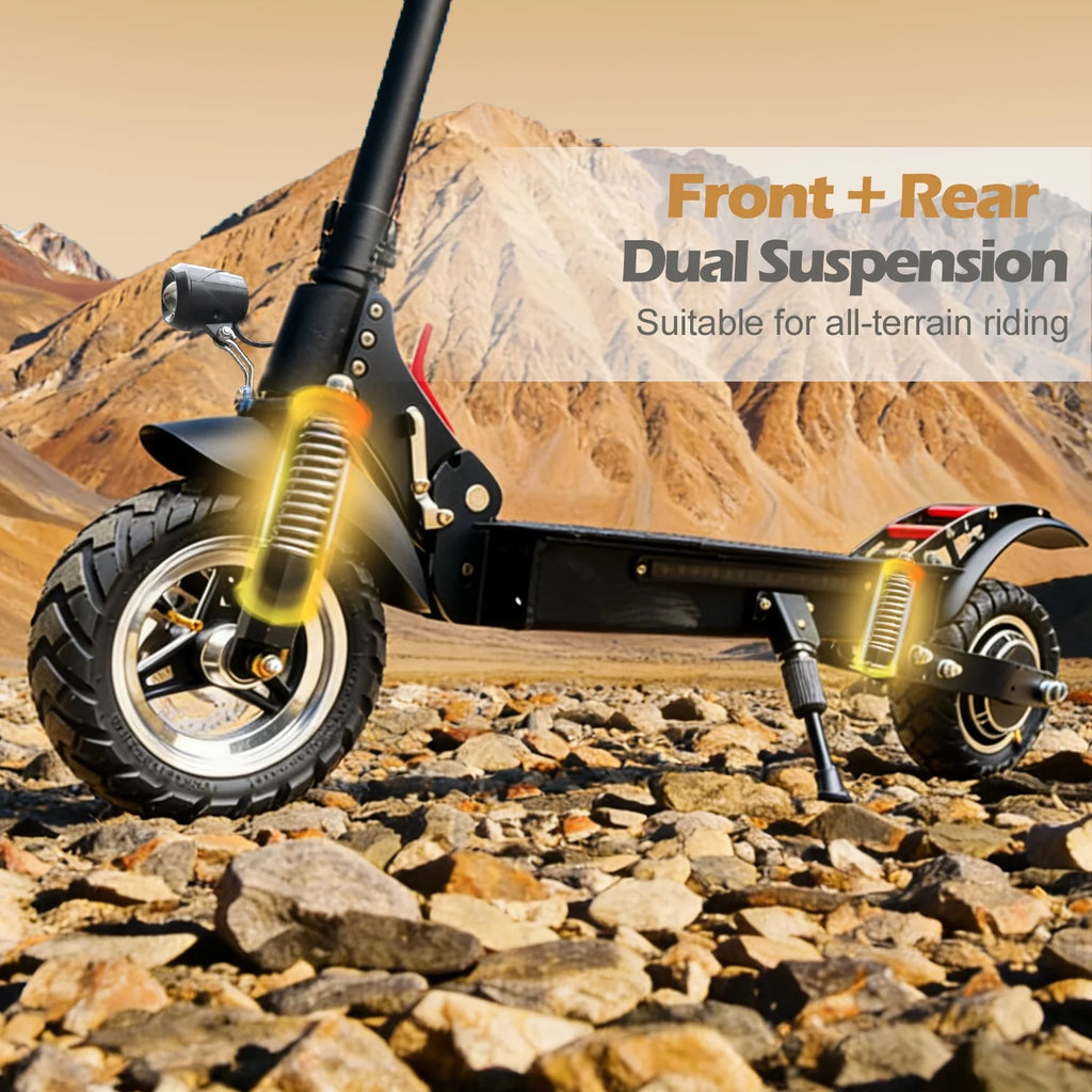 AJOOSOS X750 Adult Electric Scooter,40MPH Max Speed,50Miles Long Rage,Foldable E-Scooter for Commuting,Convinient Remote Control