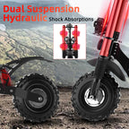 AJOOSOS X60 Dual Motor Electric Scooter Adults, 50 MPH Amazing Speed, 6000W Powerful Dual Motor