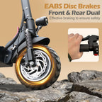 AJOOSOS X750 Adult Electric Scooter,40MPH Max Speed,50Miles Long Rage,Foldable E-Scooter for Commuting,Convinient Remote Control