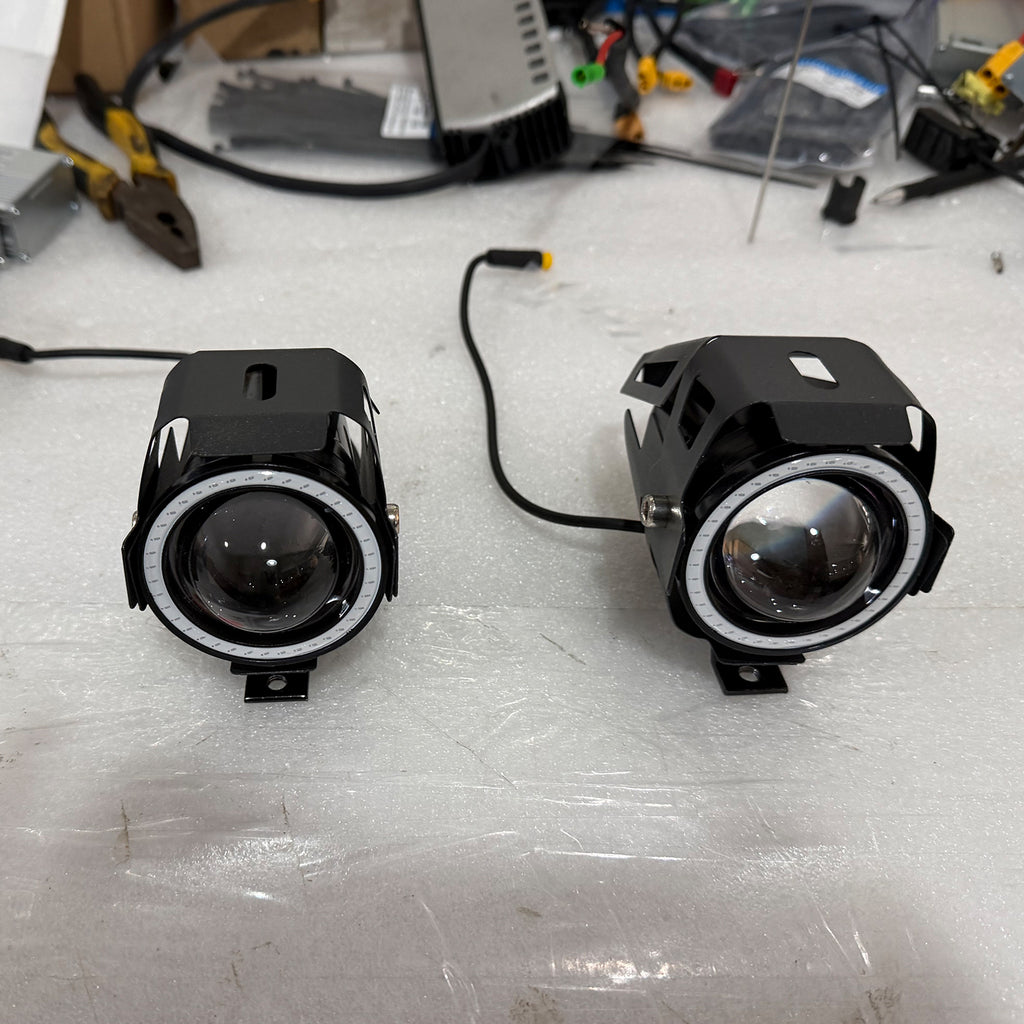AJOOSOS Electric Scooter Front Lights, Bright Headlights