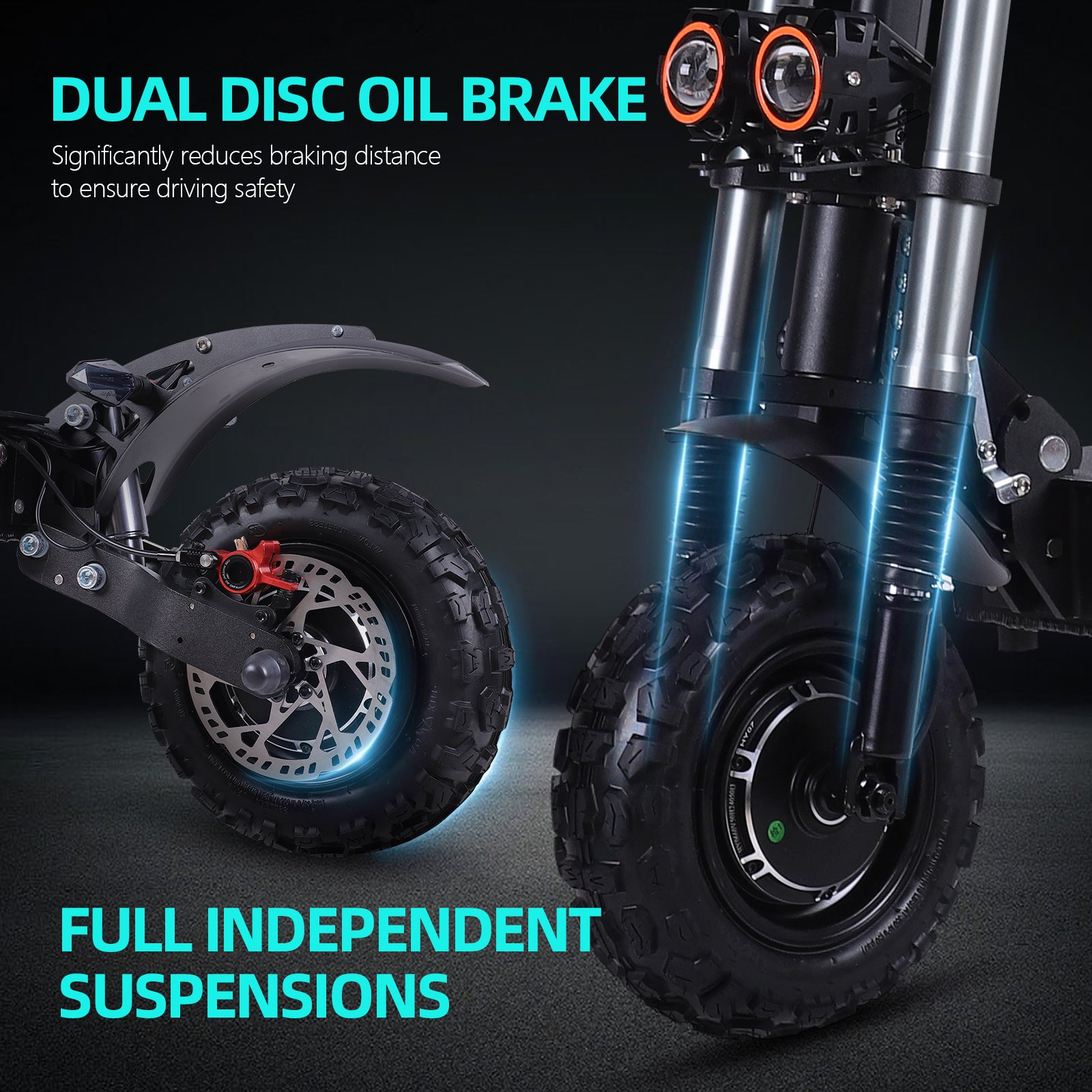 J30 MAX Electric Scooter for Adults, 6000W Dual Motor, 53 MPH Max Speed, 60V 38AH Battery, 62 Miles Super Long Range, Foldable Electric Scooter with Seat, NFC Unlock