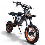 Y66 Electric Dirt Bike for Adults, 3000W Motor, 48V 30AH Battery, 34 MPH Max Speed, 31 Miles Long Range, 12"/10" All-Terrain Fat Tire