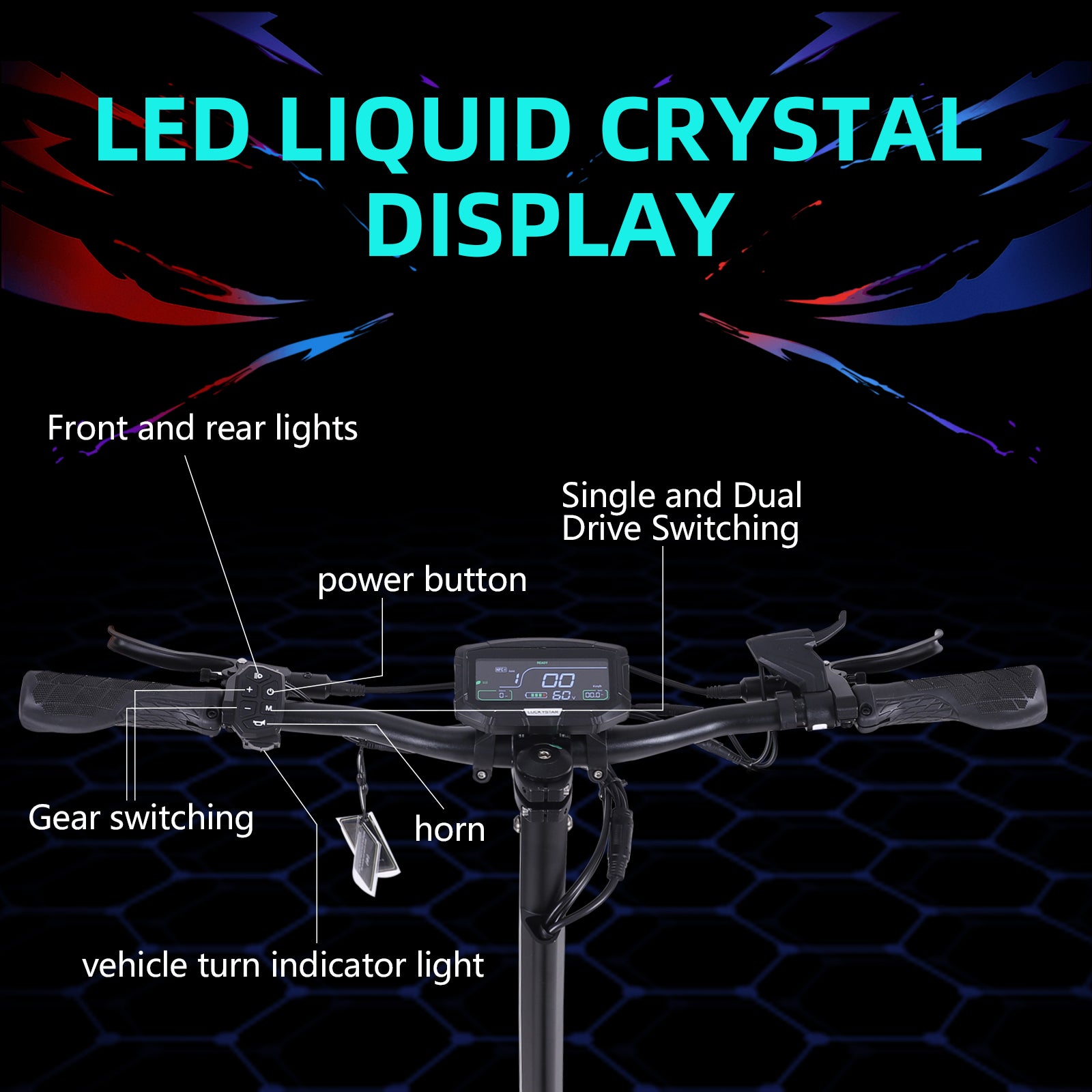 J30 MAX Electric Scooter for Adults, 6000W Dual Motor, 53 MPH Max Speed, 60V 38AH Battery, 62 Miles Super Long Range, Foldable Electric Scooter with Seat, NFC Unlock