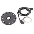 Ebike Pedal Assistant Sensor 10 12 magnet Dual Hall Three Wire Sensors For Electric Bicycle Conversion Kit Parts Accessories