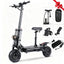 J30 MAX Electric Scooter for Adults, 6000W Dual Motor, 53 MPH Max Speed, 60V 38AH Battery, 62 Miles Super Long Range, Foldable Electric Scooter with Seat, NFC Unlock
