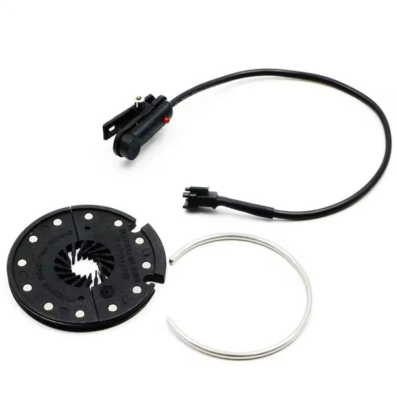 Ebike Pedal Assistant Sensor 10 12 magnet Dual Hall Three Wire Sensors For Electric Bicycle Conversion Kit Parts Accessories