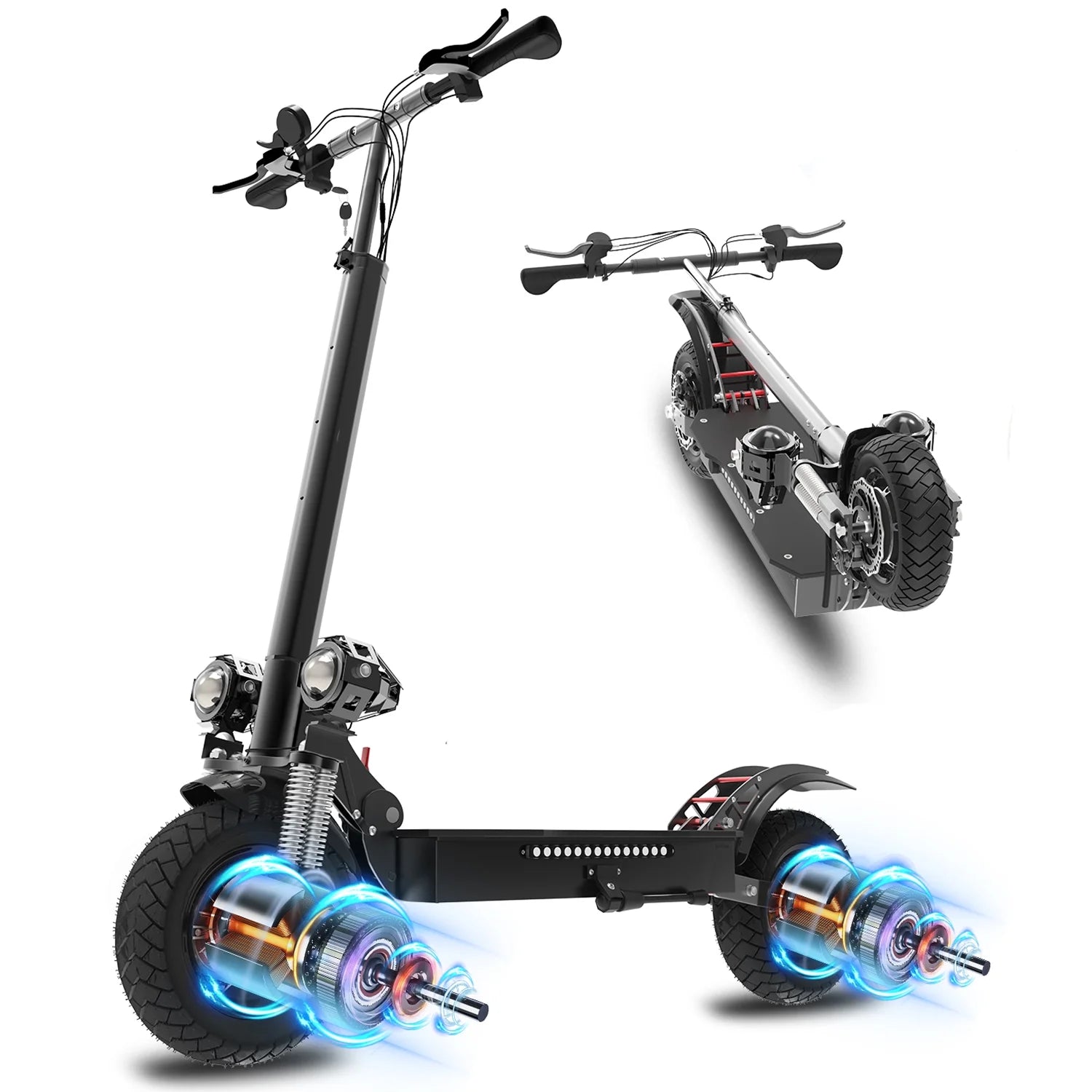 AJOOSOS X700 Electric Scooter for Adults, 3200W Dual Motor, 45 MPH Max Speed & 50 Miles Long Range