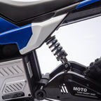 AJOOSOS 24V Ride on Toys Electric Motorcycle for Kids Aged 5-15, 200W Motor, 9.32 mph Max Speed, LED Breath Lamp, Play Music by Bluetooth