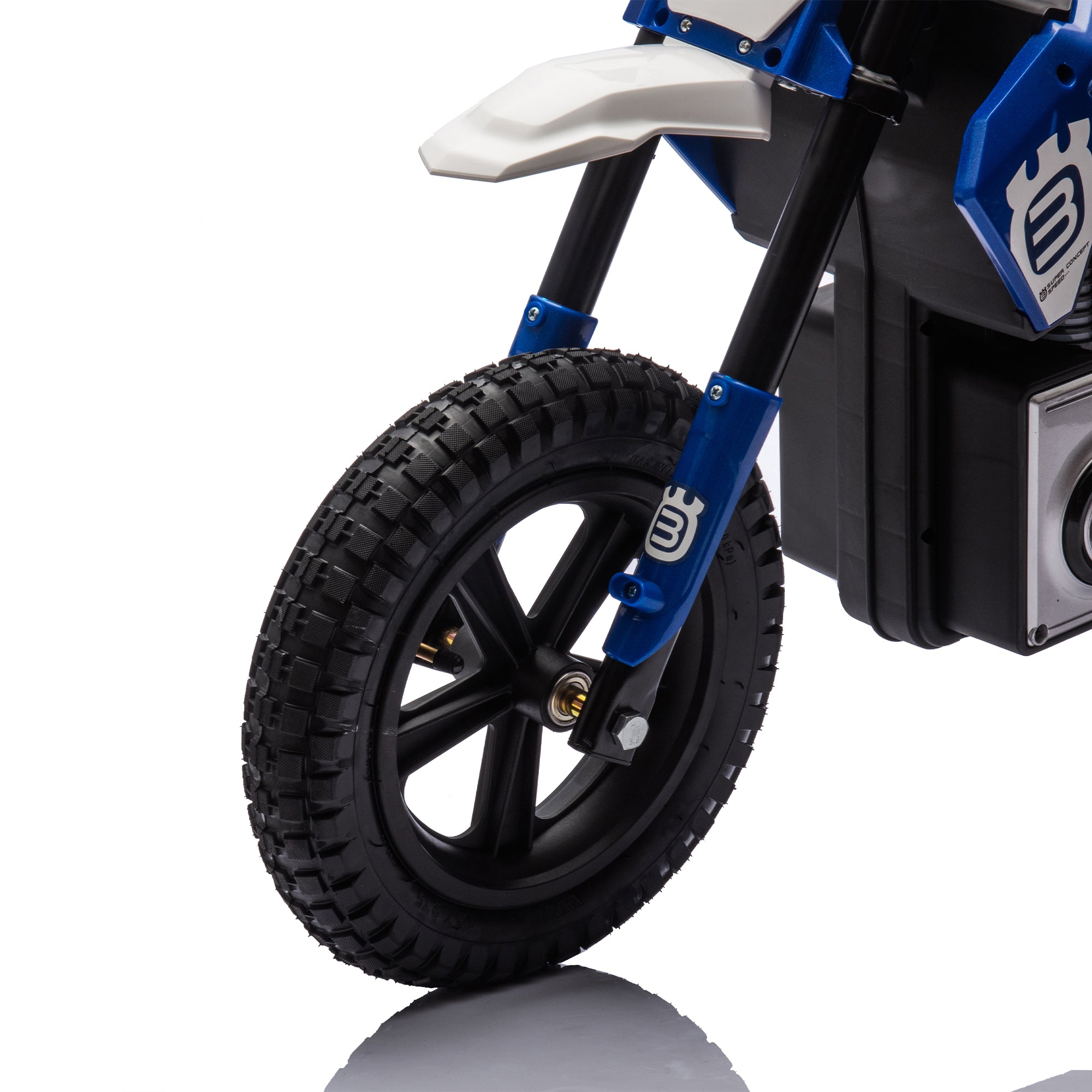 AJOOSOS 24V Ride on Toys Electric Motorcycle for Kids Aged 5-15, 200W Motor, 9.32 mph Max Speed, LED Breath Lamp, Play Music by Bluetooth