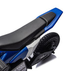 AJOOSOS 24V Ride on Toys Electric Motorcycle for Kids Aged 5-15, 200W Motor, 9.32 mph Max Speed, LED Breath Lamp, Play Music by Bluetooth