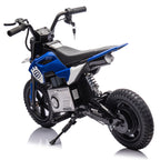 AJOOSOS 24V Ride on Toys Electric Motorcycle for Kids Aged 5-15, 200W Motor, 9.32 mph Max Speed, LED Breath Lamp, Play Music by Bluetooth