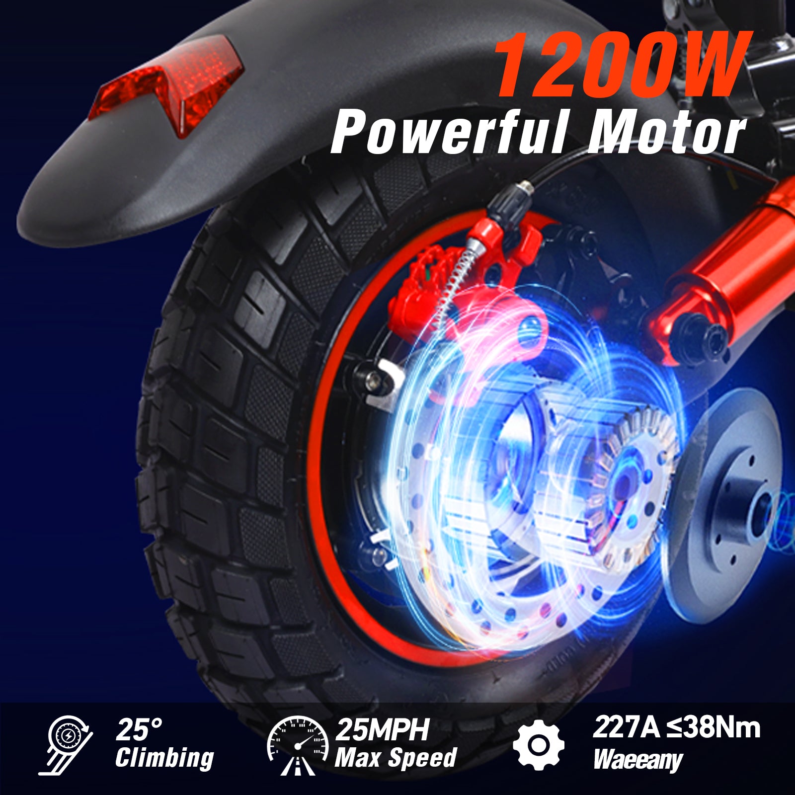 J01 Electrcic Scooter Adults with Seat, 1200W Motor, 25 MPH Max Speed, 28 Miles Long Range, Foldable Electric Scooters for Commuting