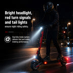 AJOOSOS X100 Electric Scooter Adults, 5600W Dual Motor, 45mph Top Speed, 50 Miles Range, Foldable