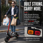 AJOOSOS X100 Electric Scooter Adults, 5600W Dual Motor, 45mph Top Speed, 50 Miles Range, Foldable