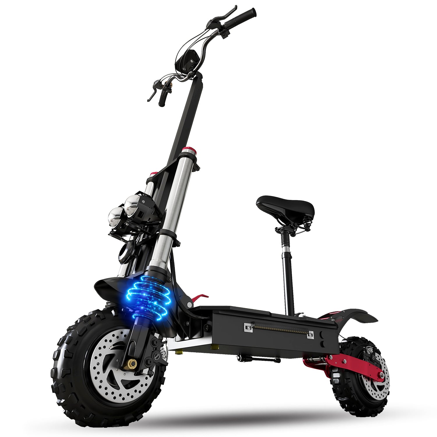 AJOOSOS X60 Dual Motor Electric Scooter Adults, 50 MPH Amazing Speed, 6000W Powerful Dual Motor Main image