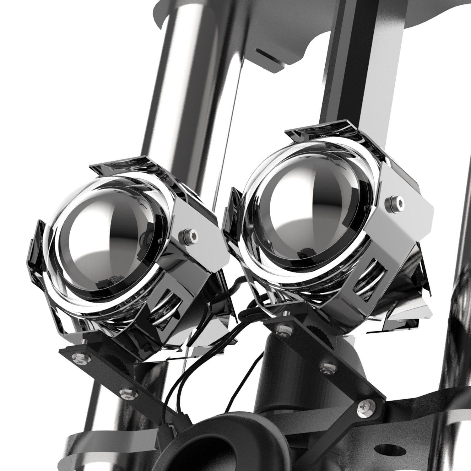 AJOOSOS Electric Scooter Front Lights, Bright Headlights