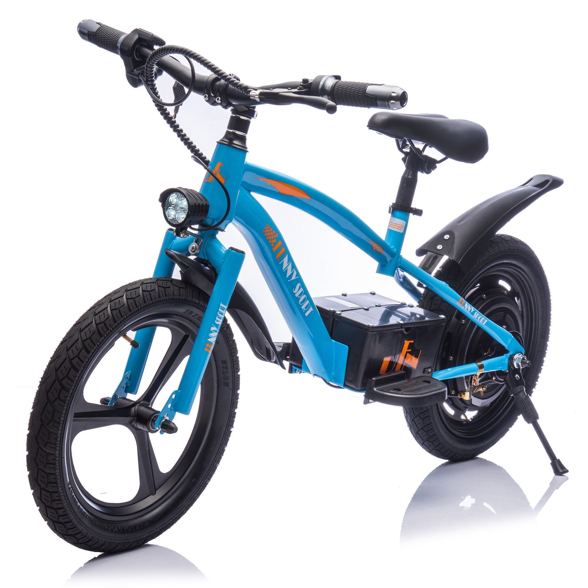 24V Electric Balance Bike For Kids 5-12, 300W Motor Motor, up to 12.5 mph, 16in Wheels, Power Display, Adjustable Seat Height, Hand-Operated Brakes, Ride On Electric Dirt Bike Main image