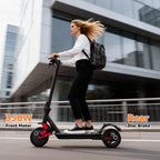 AJOOSOS X2 Electric Scooter for Adults, 36V 500W Motor, 18 MPH Max Speed, 15 Miles Range, Foldable