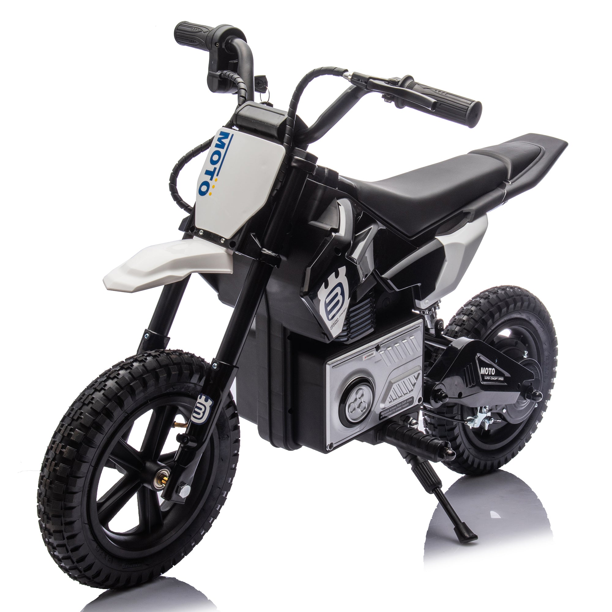 AJOOSOS 24V Ride on Toys Electric Motorcycle for Kids Aged 5-15, 200W Motor, 9.32 mph Max Speed, LED Breath Lamp, Play Music by Bluetooth Secondary image