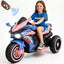 AJOOSOS 12V Electric Motorcycle for Kids 3-5 Years Old, 4 MPH Max Speed, 3 Flash Wheels