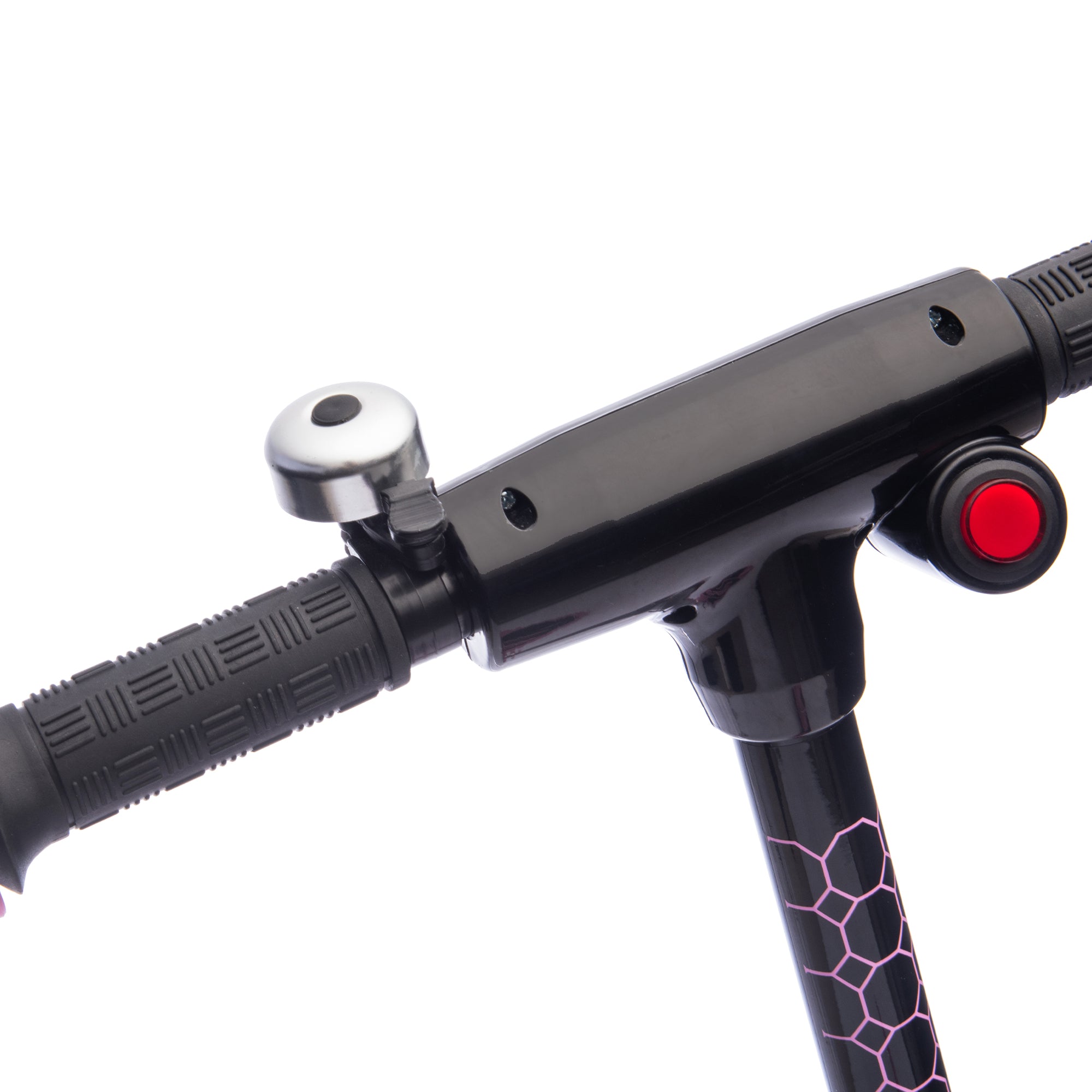 AJOOSOS Electric Scooter for Kids Ages 6+, Max 13 Miles & 7 MPH Speed, Colorful LED Lights