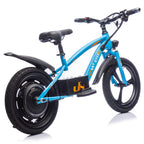 24V Electric Balance Bike For Kids 5-12, 300W Motor Motor, up to 12.5 mph, 16in Wheels, Power Display, Adjustable Seat Height, Hand-Operated Brakes, Ride On Electric Dirt Bike