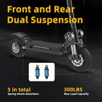 AJOOSOS X700 Electric Scooter for Adults, 3200W Dual Motor, 45 MPH Max Speed & 50 Miles Long Range