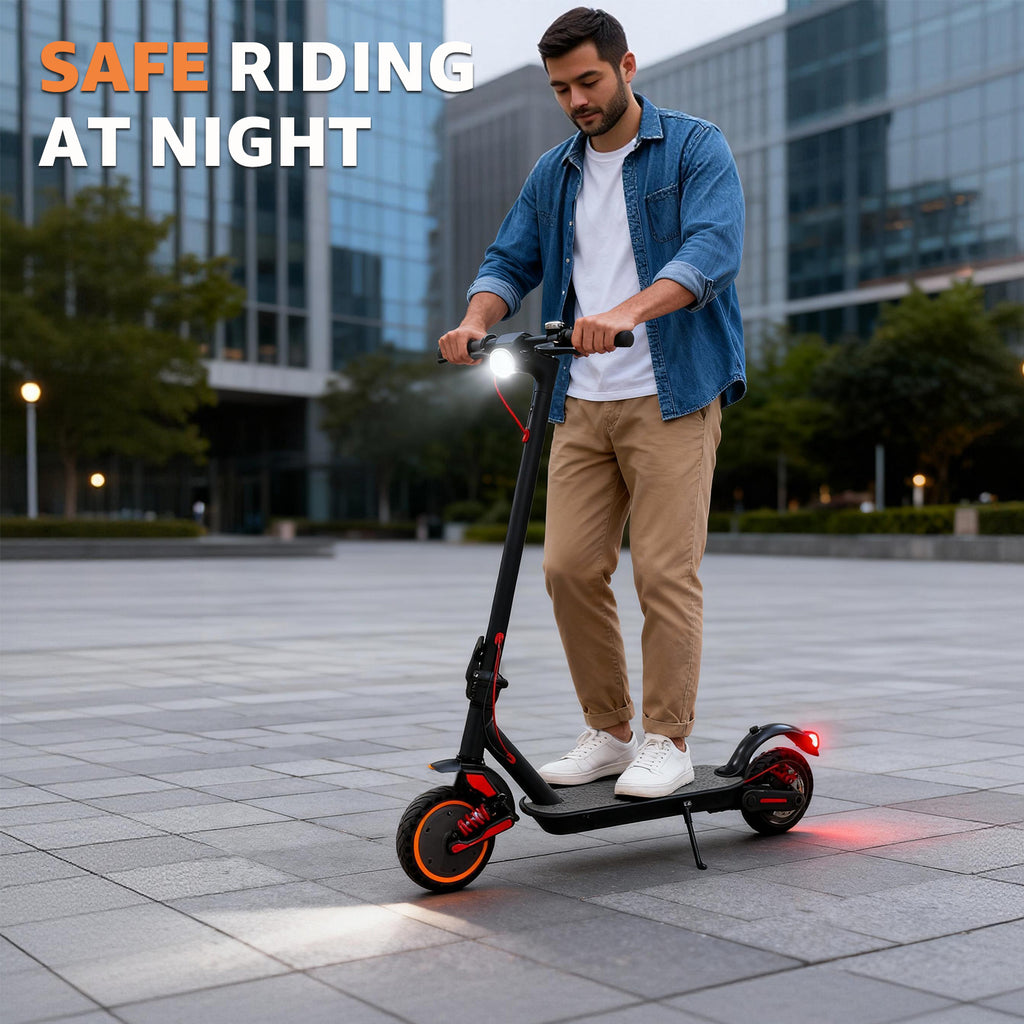 AJOOSOS X2 Electric Scooter for Adults, 36V 500W Motor, 18 MPH Max Speed, 15 Miles Range, Foldable