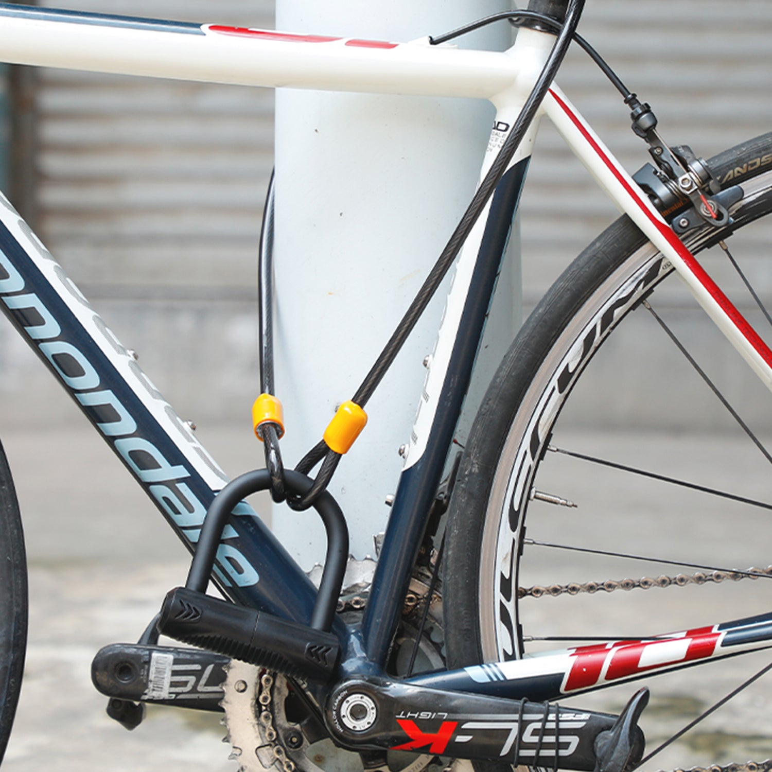 Scooter/Bike U-Lock with Cable